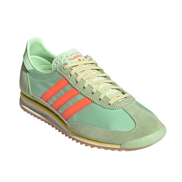 Adidas SL 72 Retro Sneakers Mint Green Coral Womens Size 9 UK 7.5 EU 41 - NEW - Picture 2 of 5
